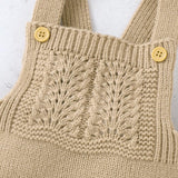 Baby Sleeveless Jumpsuit with Hat