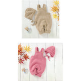 Baby Sleeveless Jumpsuit with Hat