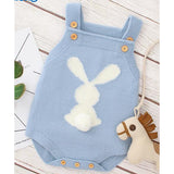 Rabbit Knitted Romper - Cozy Nursery