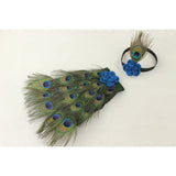 Peacock Costume For Newborn Photography