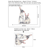 Cute Rabbits Wall Sticker