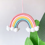 Rainbow with Clouds Pendant