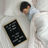 Felt Letter Board - Cozy Nursery