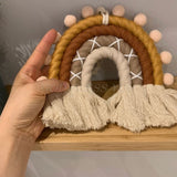 Handmade Rainbow Rope Décor