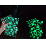 Luminous Stars Dots Wall Sticker