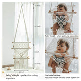 Nordic Baby Macrame Swing
