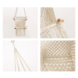 Nordic Baby Macrame Swing - Cozy Nursery