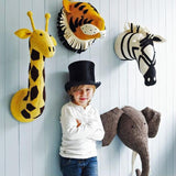 Felt Animal Head - Cozy Nursery