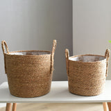Rattan Storage Basket & Floor Plant Pot