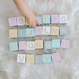 Wooden Alphabet Letters Block Set
