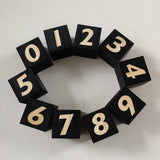 Wooden Alphabet Letters Block Set