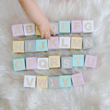 Wooden Alphabet Letters Block Set
