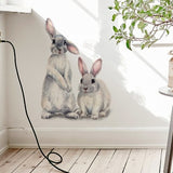 Cute Rabbits Wall Sticker