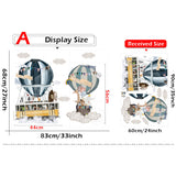 Hot Air Balloon Wall Stickers