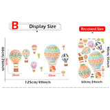 Hot Air Balloon Wall Stickers