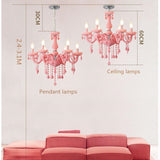 Macaron Crystal Chandelier