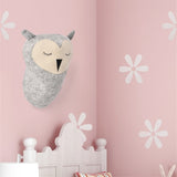 Felt Animal Head Wall Décor
