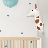 Felt Animal Head Wall Décor