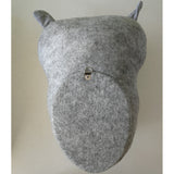 Felt Animal Head Wall Décor
