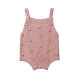 Newborn Knit Pompom Romper