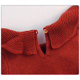 Baby Girl Knitted Warm Romper