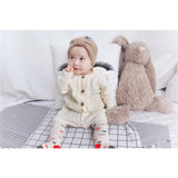 Baby Knit Cardigan + Shorts Suit
