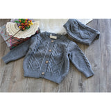 Baby Knit Cardigan + Shorts Suit