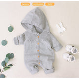 Hooded Sweater Romper