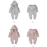 Hooded Sweater Romper