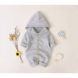 Hooded Sweater Romper