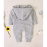 Hooded Sweater Romper