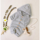 Hooded Sweater Romper