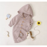 Hooded Sweater Romper
