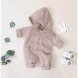 Hooded Sweater Romper