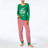 Matching Candy Cane Pajama Set