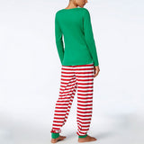 Matching Candy Cane Pajama Set