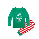 Matching Candy Cane Pajama Set