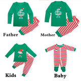 Matching Candy Cane Pajama Set