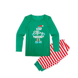 Matching Candy Cane Pajama Set