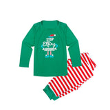 Matching Candy Cane Pajama Set