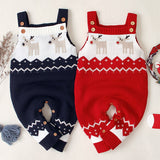 Knitted Reindeer Jumpsuit