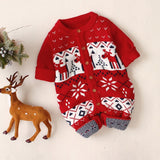 Knitted Holiday Jumpsuit