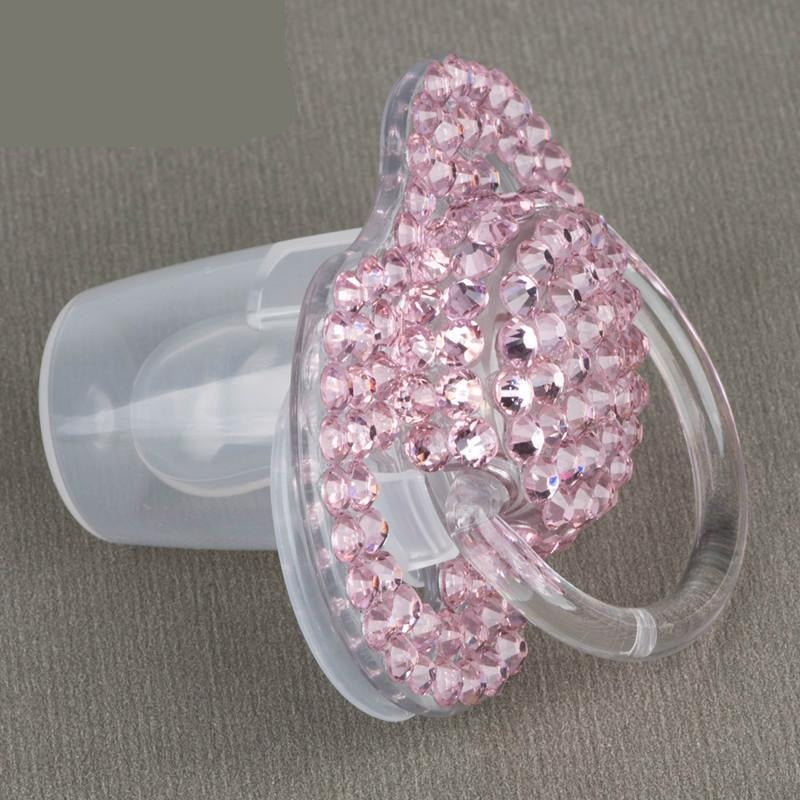 Luxury Rhinestones Baby Pacifier – Cozy Nursery
