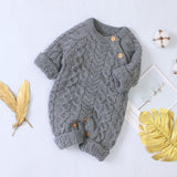 Winter Handmade Knit Jumpsuit
