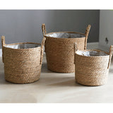Rattan Storage Basket & Floor Plant Pot
