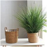 Rattan Storage Basket & Floor Plant Pot
