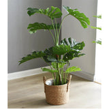 Rattan Storage Basket & Floor Plant Pot