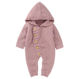 Hooded Knit Jumpsuit