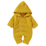 Hooded Knit Jumpsuit