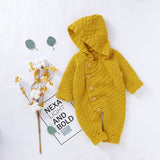 Hooded Knit Jumpsuit